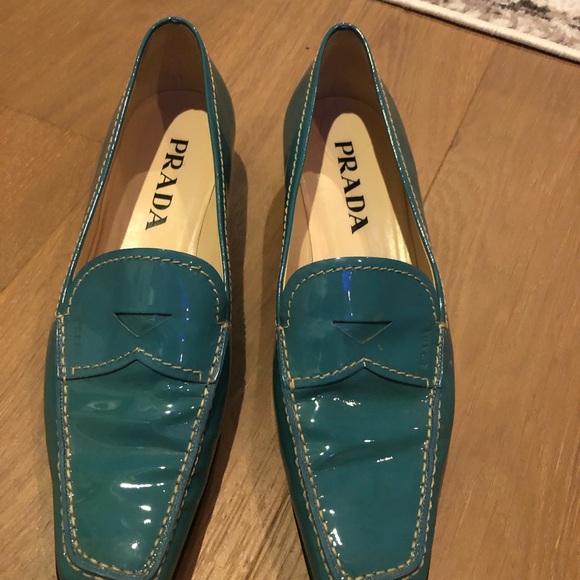 Prada 38.5 Patent Leather Loafers - Picture 5 of 11